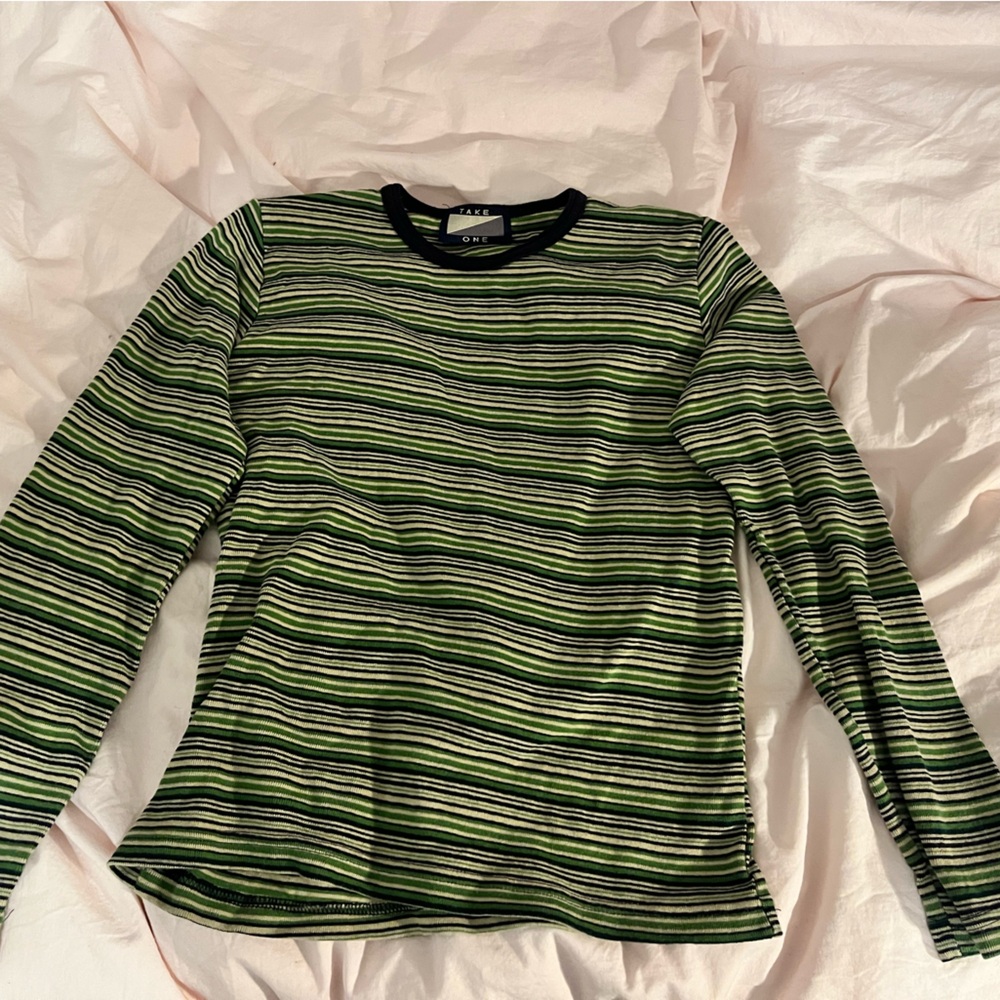 Striped Long Sleeve Top